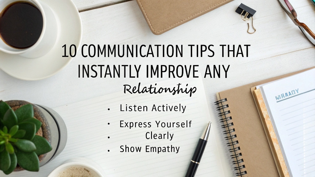 What are the five tips for effective communication